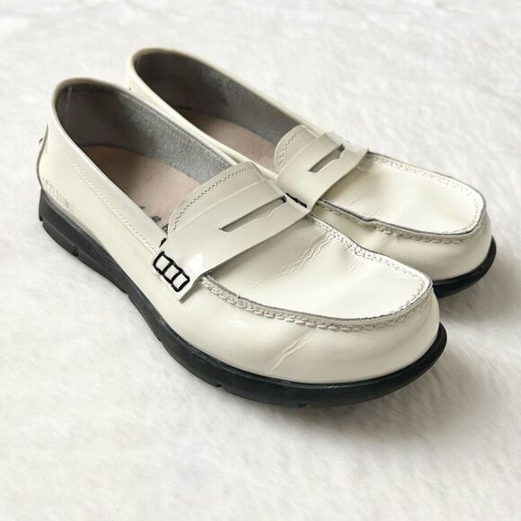 Birkenstock Shoes - Birkenstock Saitama Penny Loafer White Patent Leather Size EU 40 US 9-9.5 Medium